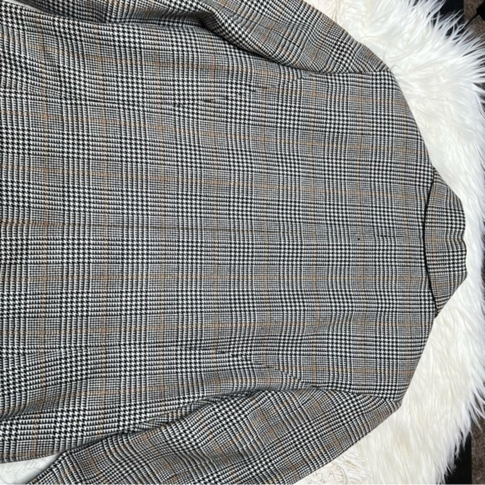 Pendleton wool button down plaid blazer jacket - image 9